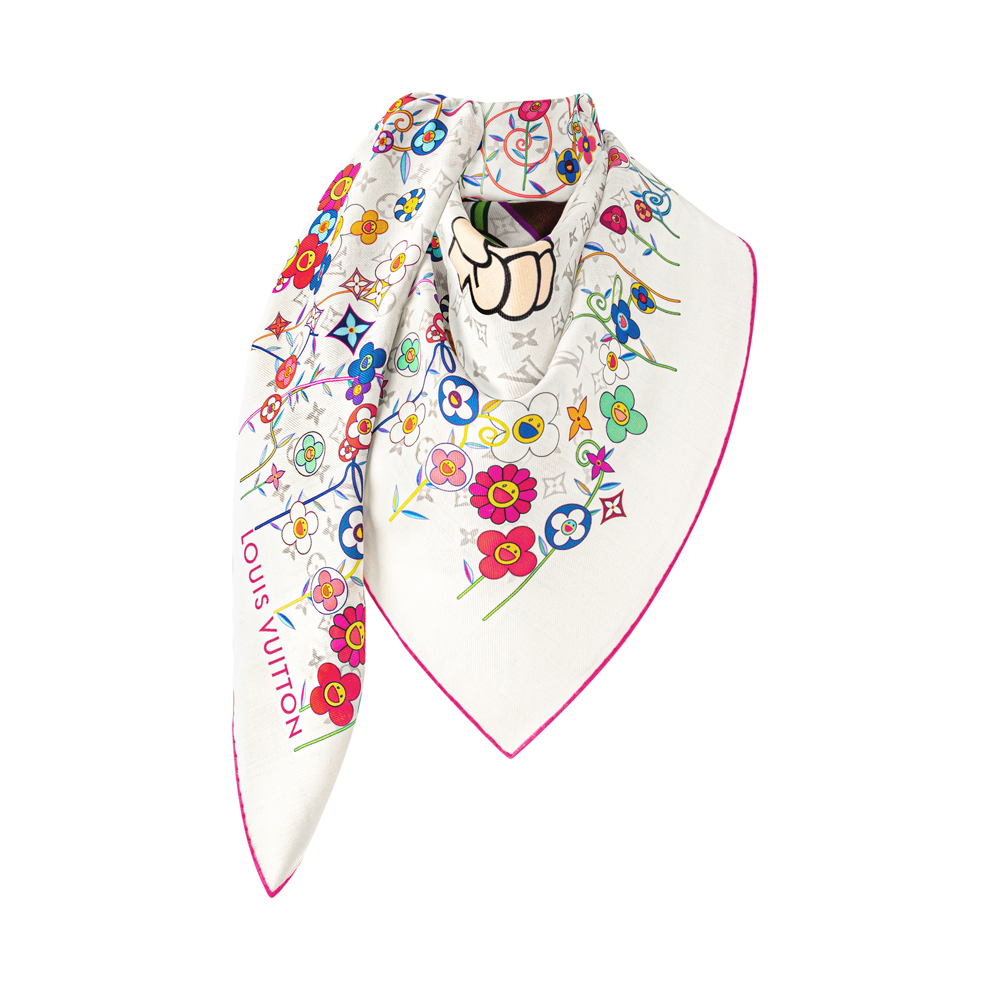 LV x TM Monogram Superflat Shawl S00 - Accessories | LOUIS VUITTON